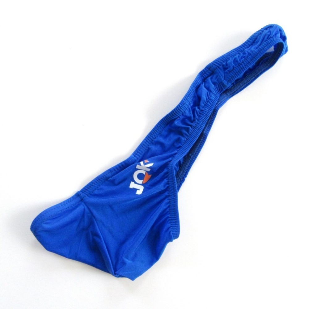 Blue Strapless Jockstrap Thong